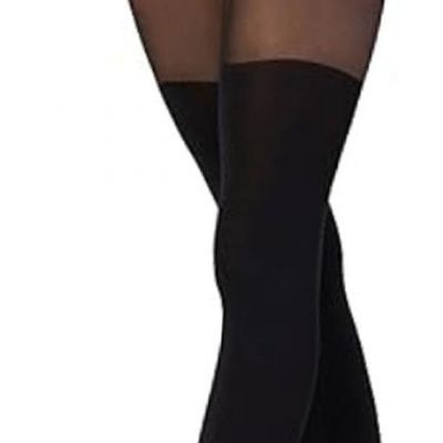 huablo]Women's Faux Thigh High Pantyhose Opaque Tights Tights Over Knee Stocking