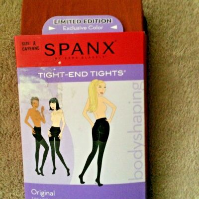 SPANX size A Cayenne  Original Body Shaping Tight End Tights  Style 128 NWT