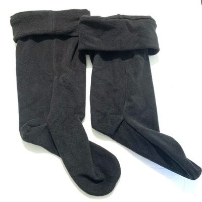 NWOT Capelli Rain Boot Sock Liners Black size Woman's Medium (7-9)