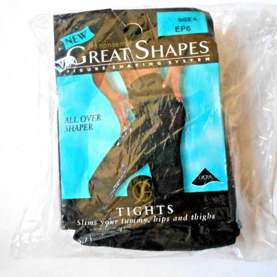 No nonsense Great Shapes All Over Shaper Tights Size A Black EP6