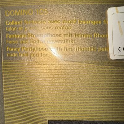 FOGAL Domino 105  Pantyhose Color: Gris Size: Medium 105 - 08