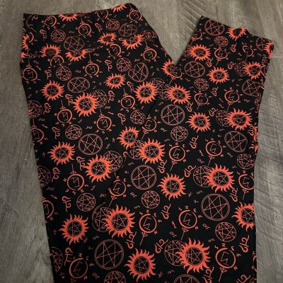 Charlie's Project Women's Leggings TC2 Supernatural Witchy Plus Size NWT