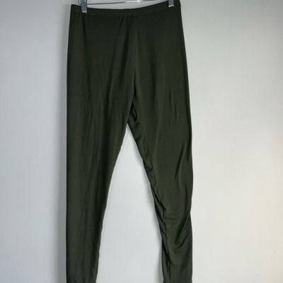 Just be olive green leggings size 1X