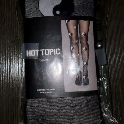 Hot Topic Ying & Yang Tights One Size