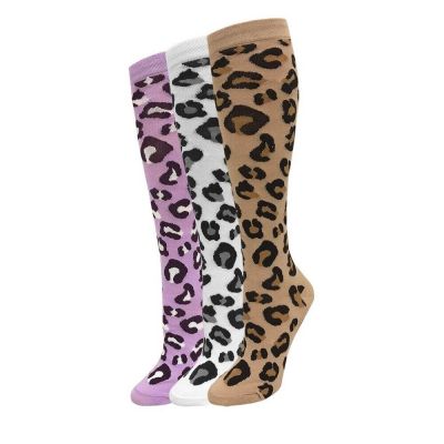 Women Fashion Tube Colorful Patterned Knee High Socks Warm Stocking Leg Warmer