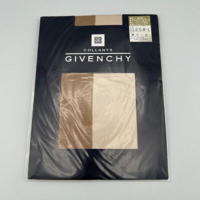 Givenchy Collant Tight Nylon Pantyhose Women M~L Beige Made in Japan