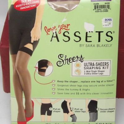 Spanx Assets by Sara Blakely Ultra Sheers Shaping Kit 845B - Nude Size 5