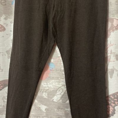 LC Lauren Conrad Womens Pull On Leggings Exercise / Athletic Pants Brown Size XL