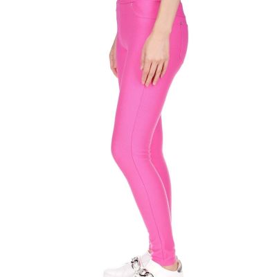 MICHAEL MICHAEL KORS Womens Pink Pull-on Elastic Wasit Skinny Leggings XS