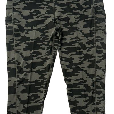 NWT Grunt Style Tactical Leggings Black Camo Camouflage Women's 3X 3XL