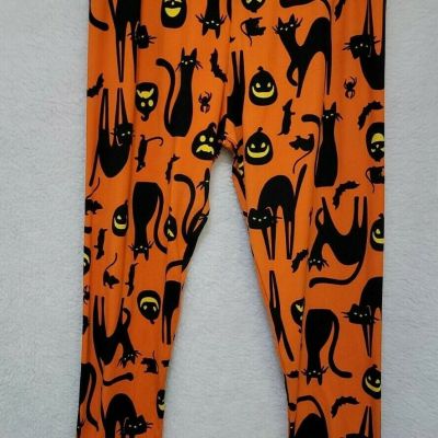 Runway Ready Couture Legging Pants Size 3X Womens Multicolor Halloween