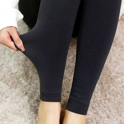 Women's Winter Warm Fleece Lined Legging Thick Slim Full Length Thermal Pants