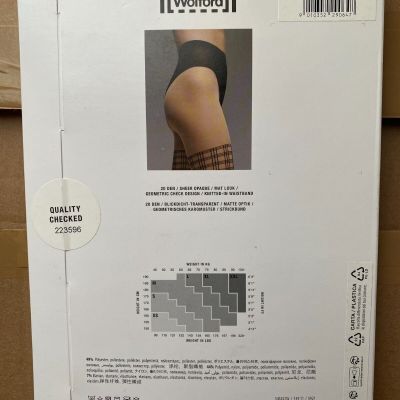 Wolford Check Lines Tights (Brand New)