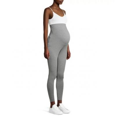 CUTE Gray Fashion Maternity Leggings (Size Small 4/6) BRAND NEW W TAGS