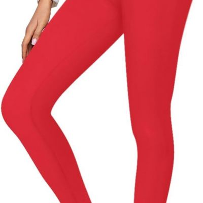 Leggings for Women High Waisted Tummy Control No See-Through Yoga Pants Workout