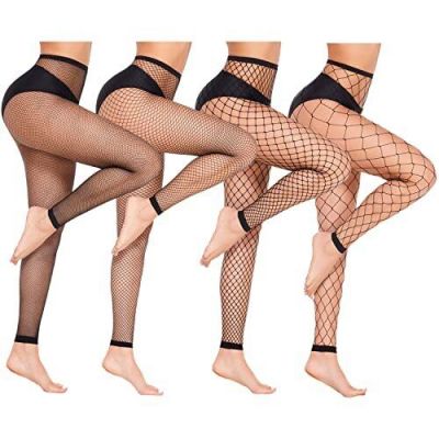 Avidlove Black Fishnet Stockings Fishnet Tights for Women Thigh High Pantyhos...