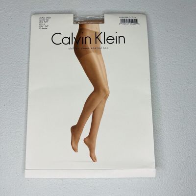 New Calvin Klein Chiffon Sheer Control Top Buff Size A Style K21 1 Pair Pack
