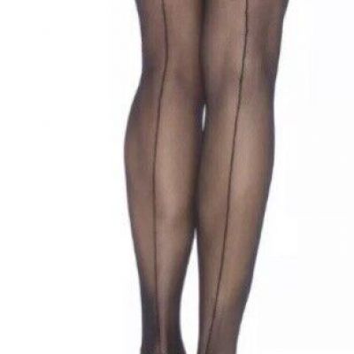 Thigh Highs Beautiful Nylon Stockings Fancy Lace Tops O/S 90-160# Tan NewW/tags