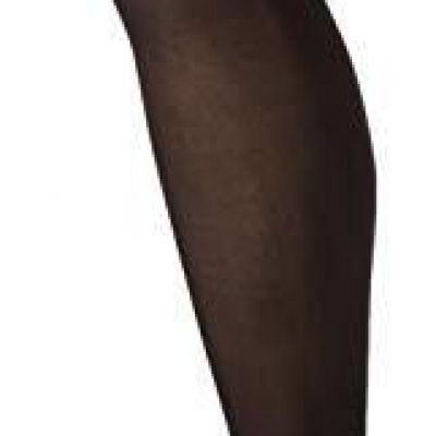 HUE womens Opaque With Control Top 2 Pack Tights Black US