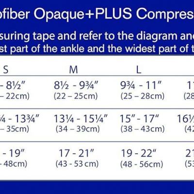 Dr. Comfort Unisex Microfiber Opaque +Plus Below Knee 20-30mmHg (Black) Small