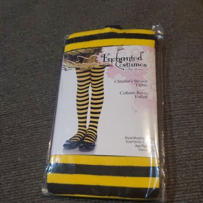 Enchanted Costumes by Leg Avenue Children's Striped Tights [4710] New in Package