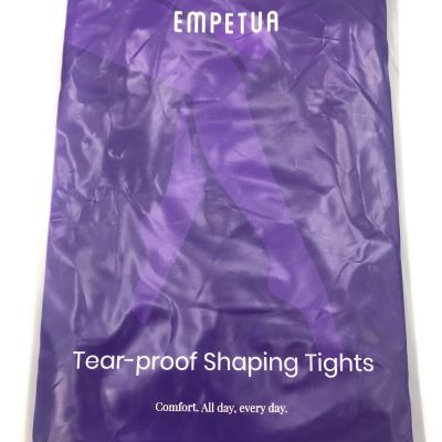 Empetua Tear-proof Shaping Tights in Black size 3XL