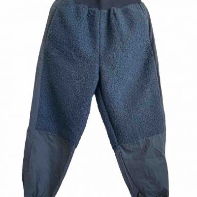 fashion nova women's size L long jogger slate blue sweeter pants