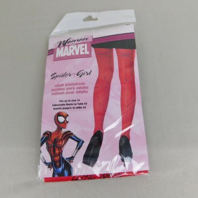Women of Marvel Spiderman Spider-Girl Halloween Tights - Adult One Size #6690