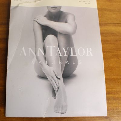 Ann Taylor Naturals Petite 2 Hosiery Tights Stockings New Ultra Sheer Control Tp