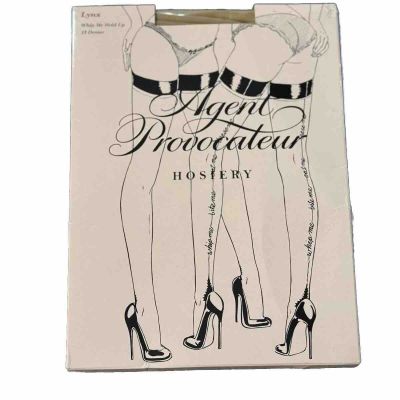 Agent Provocateur Hosiery- ‘Whip Me, Bite Me’ Seamed Stocking, Size 1