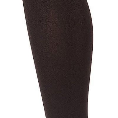 Hue ESF20313 Super Opaque Tights, In the Color Black, Women's Size 3