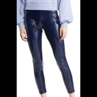 $52 nwt NORDSTROM Shine wet look pleather leggings S faux patent leather skinny