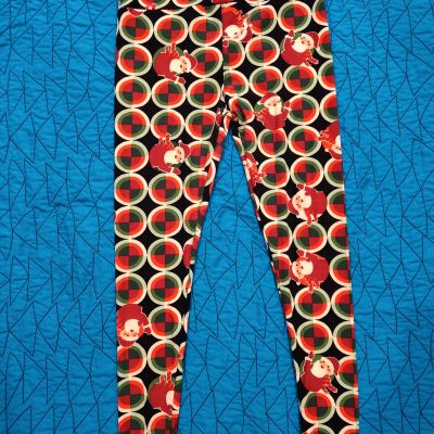 LuLaRoe Tall & Curvy TC Women's Leggings, Winnie the Pooh, Tigger, One Size