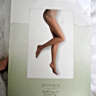 1 Pr Nude Beige Shimera Sze Small Pantyhose Stockings Box07