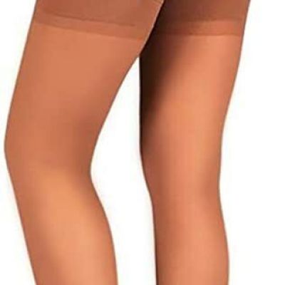 MILA MARUTTI Sheer Thigh High Stockings Nylons for Garter Belt 20 Denier