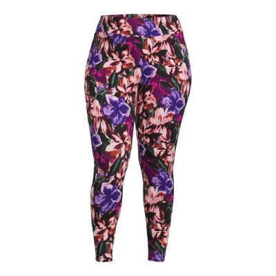 Terra & Sky Women's Plus Size Leggings, Multicolor Size 4X(24W-30W)