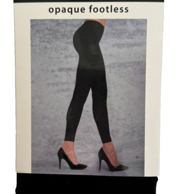 Footless Tights Black S/M Attention brand from K-Mart new old stock