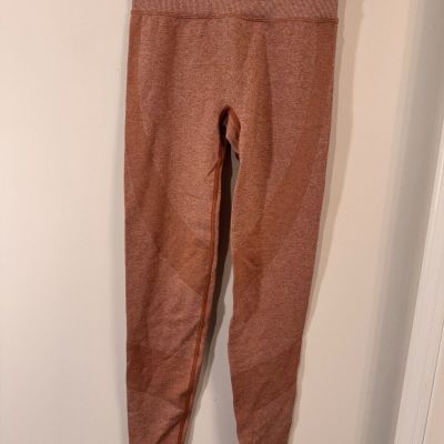 Victoria Secret PINK Seamless Workout Tight High Waist Leggings Cinnibar Size XS