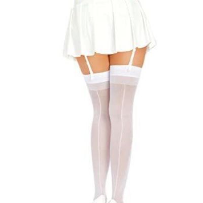Women's Sheer Thigh High Pantyhose, Hosiery, Nylons, Stockings with Comfort L...