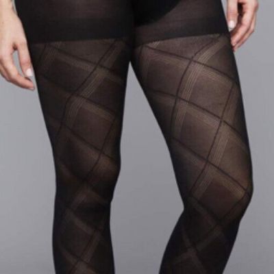 A Pea In The Pod Blackout Textured Tights 82855 Size A 5’0”-5’6” 100-130Ibs New