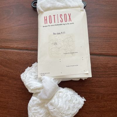 New Hot Sox White Lace Stay Up Thigh High Stockings Sexy Pantyhose