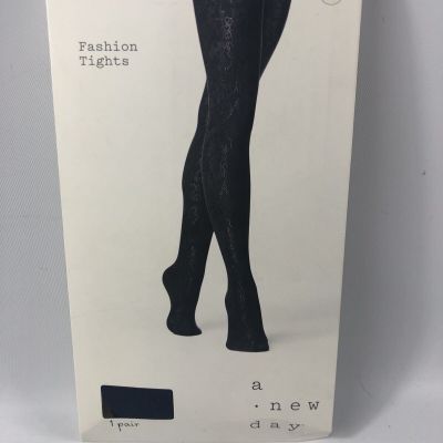 A New Day Womens Fashion Tights Color Ebony Hosiery Stockings, S/M B3