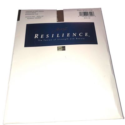 Vtg Hanes Silk Resilience Thigh Highs Silky Sheer Barely There Size EF Style D65