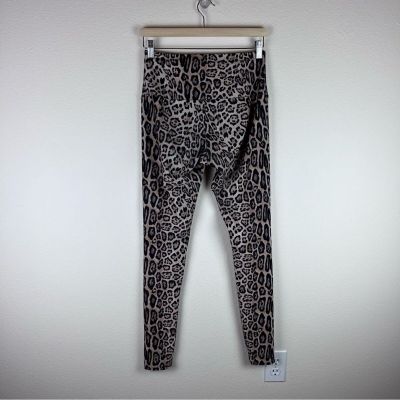 Onzie leopard animal print leggings yoga workout athletic activewear Size M/L