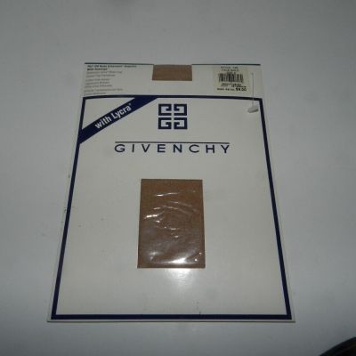 Givenchy Body Gleamers Style 156 Control Top Pantyhose PALE GOLD Size A Stocking