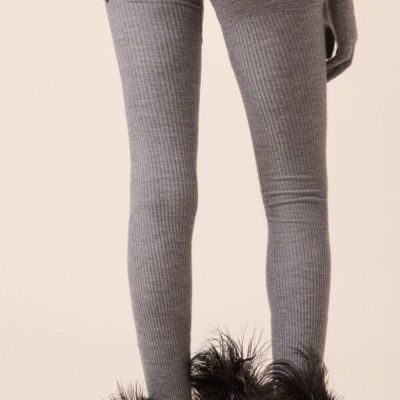 NWT Azzedine Alaïa Alaia Cashmere Silk Knit Legging Pants 44 $1,590 New!