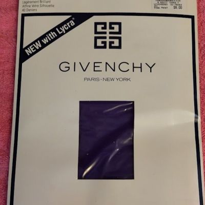 Pantyhose Givenchy Body Gleamers Control Top VTG shimmery amethyst NYLONS SIZE C