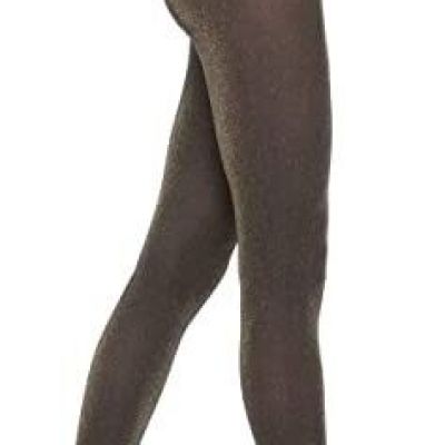 Wolford BLACK/GOLD Stardust Shimmer Tight, US X-Small