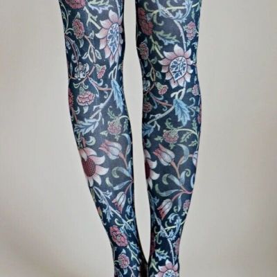 EVENLODE by William Morris Printed Art Tights
