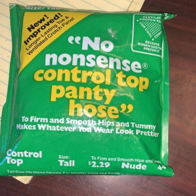 Pantyhose NO NONSENSE Control Top Size Tall Nude